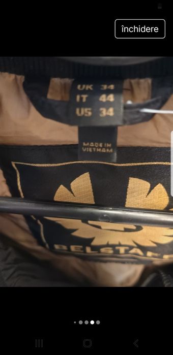 Geaca puf Belstaff M nouă