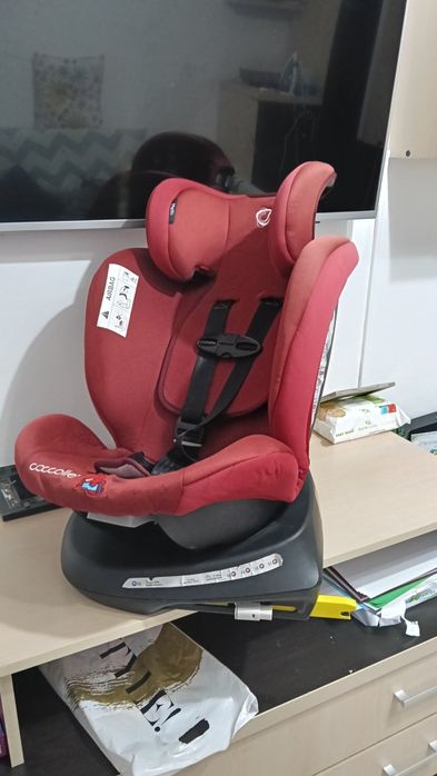 Scaun scăunel copil copii auto IZOFIX rotativ 360