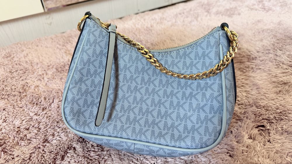 Michael Kors сумка голубого цвета