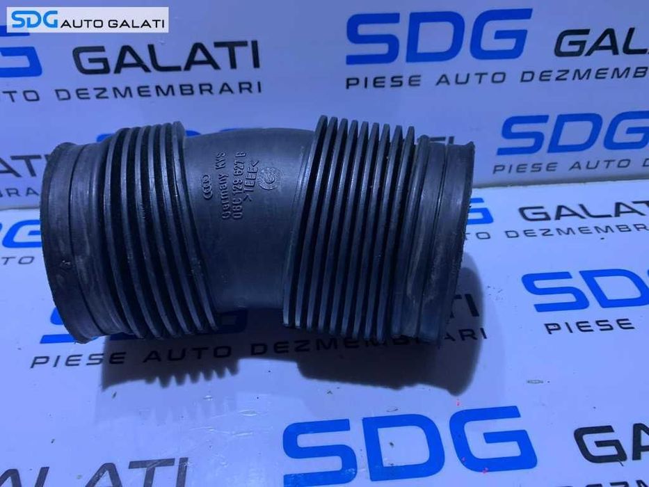 Furtun Tub Tubulatura Admisie Carcasa Filtru Aer Audi A8 D3 3.0 V6 ASN BBJ 2002 - 2010 Cod 06C129627B