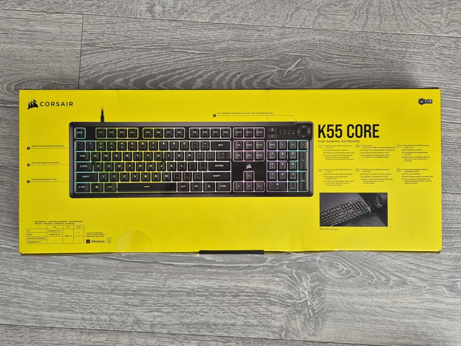 Tastatura de gaming CORSAIR K55 CORE