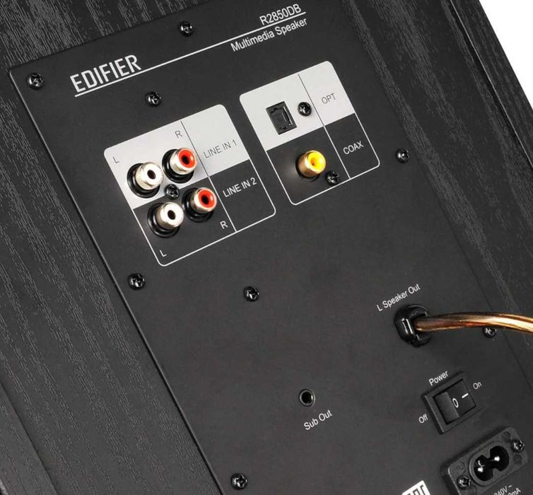 Boxe Edifier R2850DB-BK (150W RMS) + Edifier R2750DB-BK (136W RMS)
