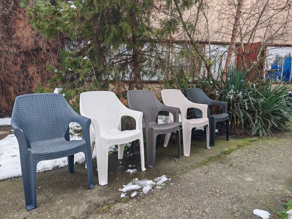 Градински стол Ратан PVC