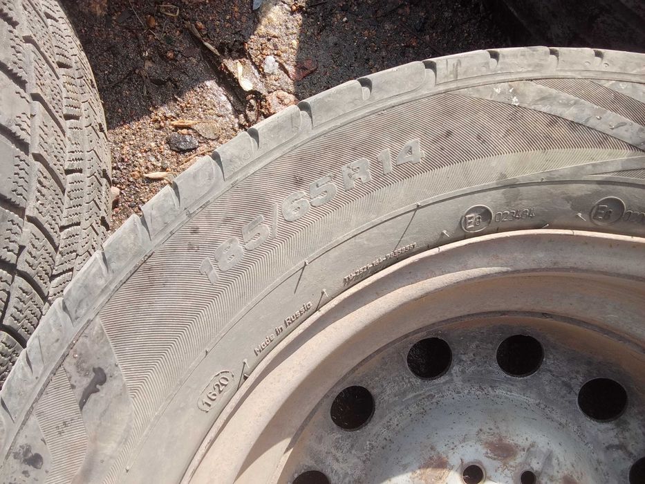 Колеса в сборе на 14