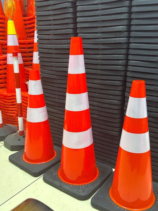 Дорожный конус гибкий, 90 см