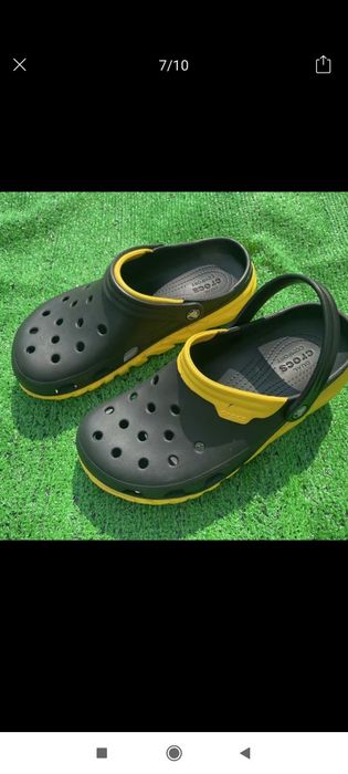 Crocs мега удобные тапочки