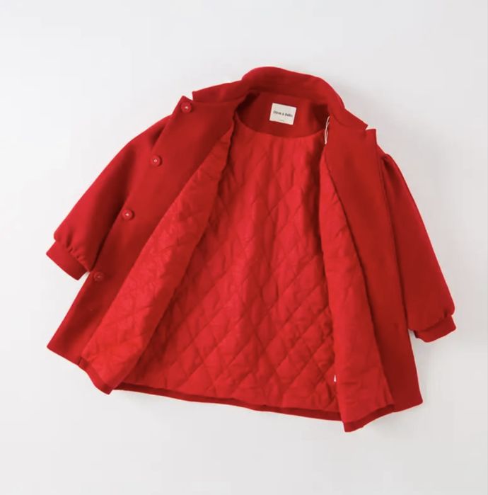 Пальто утепленное на рост 140-150