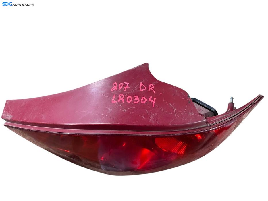 Stop Lampa Tripla Dreapta Peugeot 207 Hatchback Scurt 2006 - 2014 [LR0304]