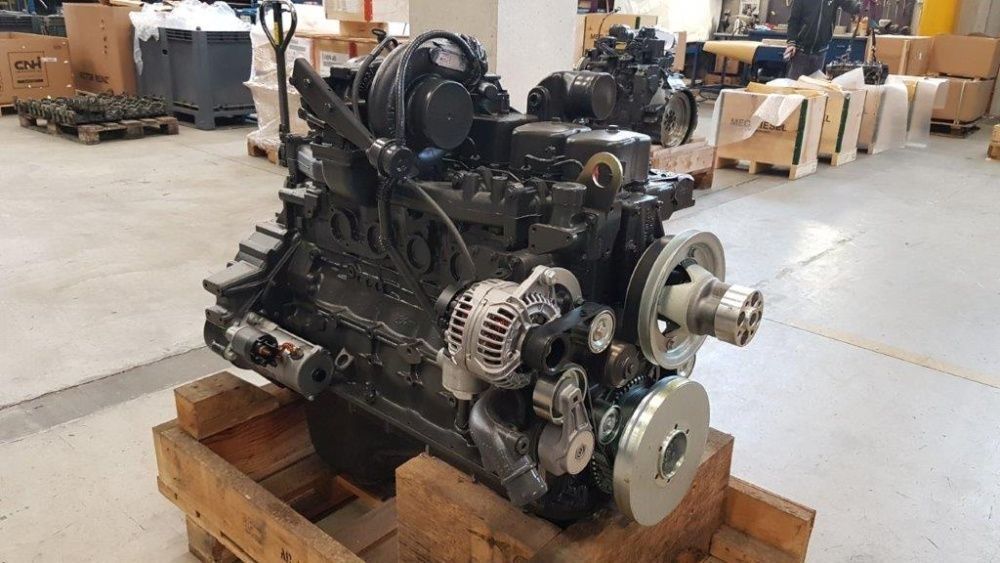 motor case wx168 excavator new holland we170b f4ge9684 complet nou