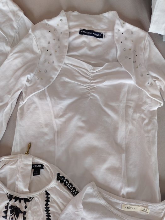 Блузи за момиче с дълъг ръкав 110-116см