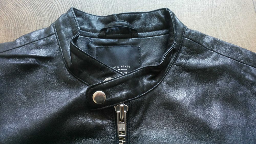 Jack & Jones JPRBEAM LEATHER Jacket Размер M яке естествена агнешка кожа 29-62