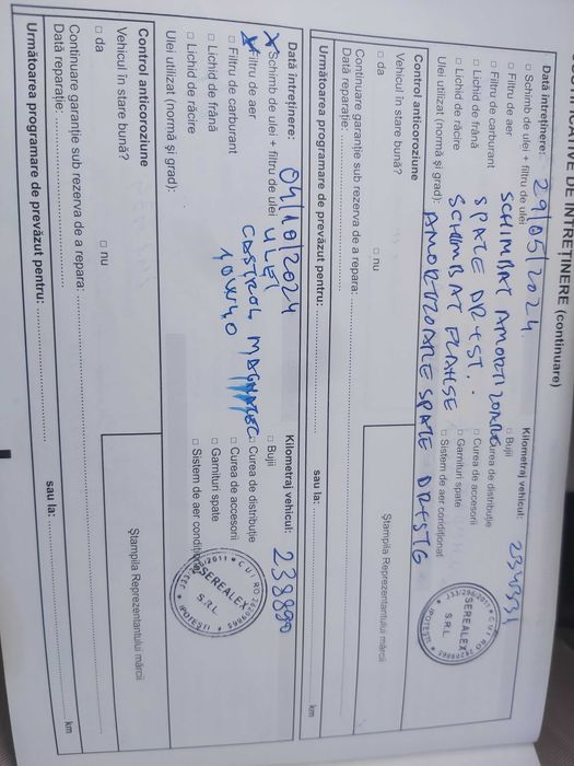 Vand dacia logan 1.4 mpi