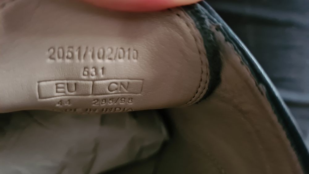 Pantofi barbati evenimente piele naturala Zara