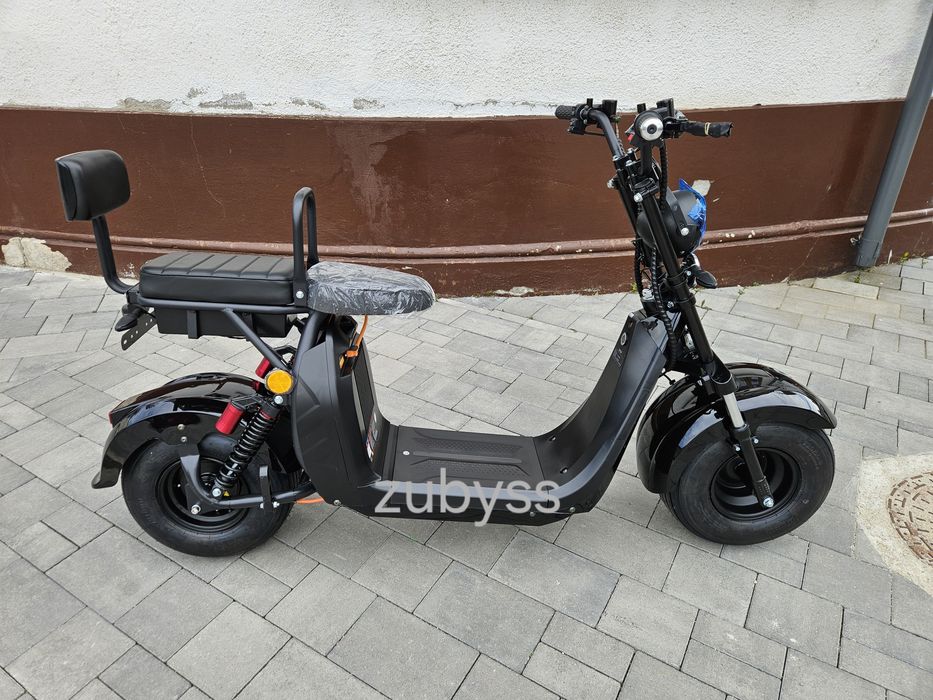 Scuter Electric Citycoco CP1 1500W  25-45km/h fără permis  2026