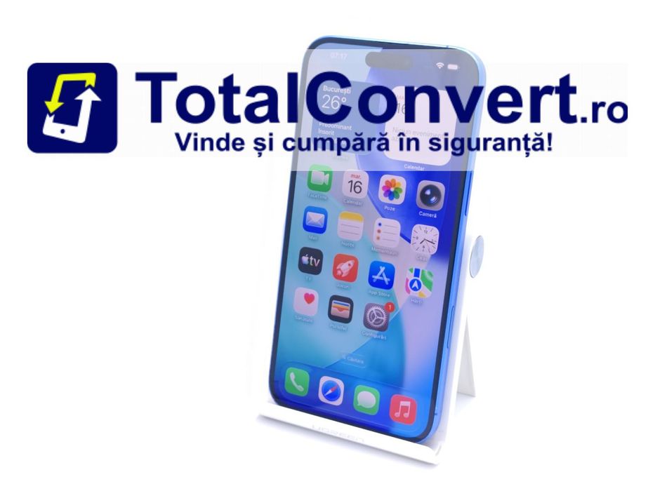 Apple iPhone 16 Plus 128GB Ultramarine 8GB, Garantie 24 luni | #D93781