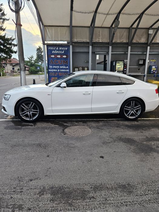 Audi A5 diesel Alb perlat