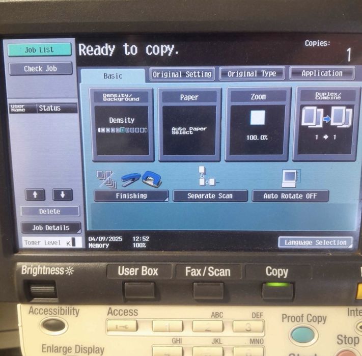 Lot Copiatoare Konica Minolta Bizhub