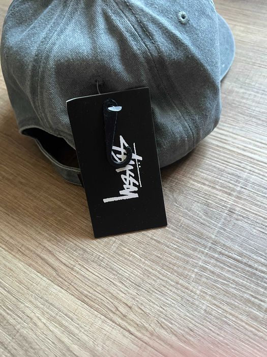 Șapcă Stussy Stock Low Pro Cap gri prespălat (washed grey) - Nouă