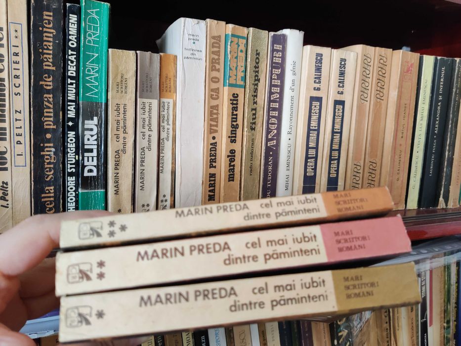 Cel Mai iubit dintre Pamanteni-NOU-Marin Preda -complet-3volume