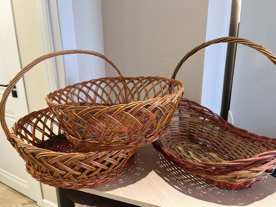 Корзины плетеные