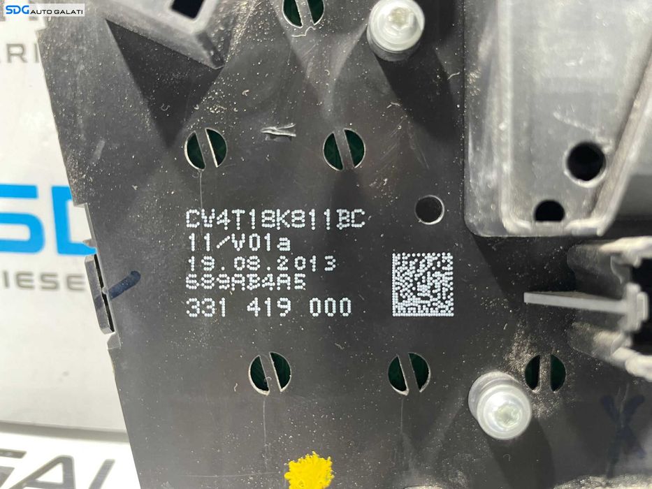 Panou Consola Comanda Buton Butoane Radio CD Player Telefon Ford Kuga 2 2012 - 2019 Cod CV4T-18K811-BC CV4T18K811BC [L4028]