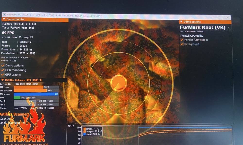 Продам msi rtx 3080ti X trio