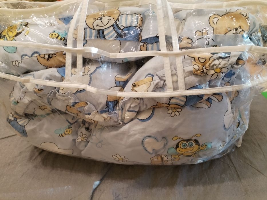 Бебешко гнездо с две лица и цип + подарък обиколник