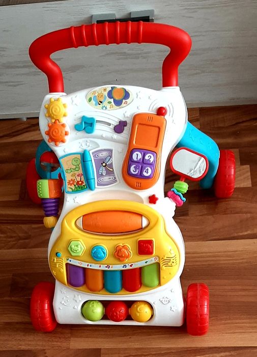 Музикална проходилка за бутане и муз игра за50лв двете,,голямо слонче