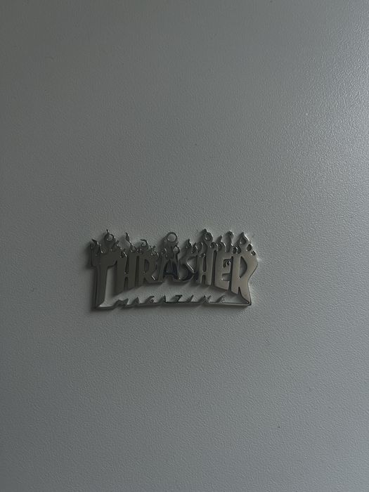 Thrasher неклес/медальон, сребро