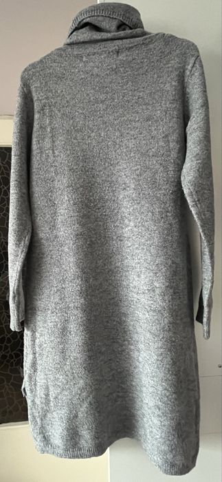 Плетена рокля с поло яка