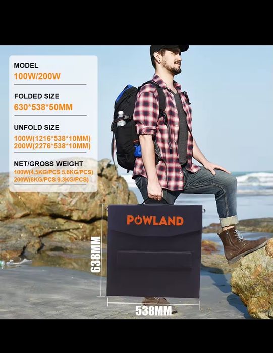 Power Station 2048Wh + Panou Solar 200w