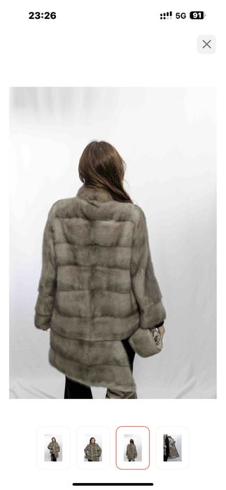 Шуба норка таза