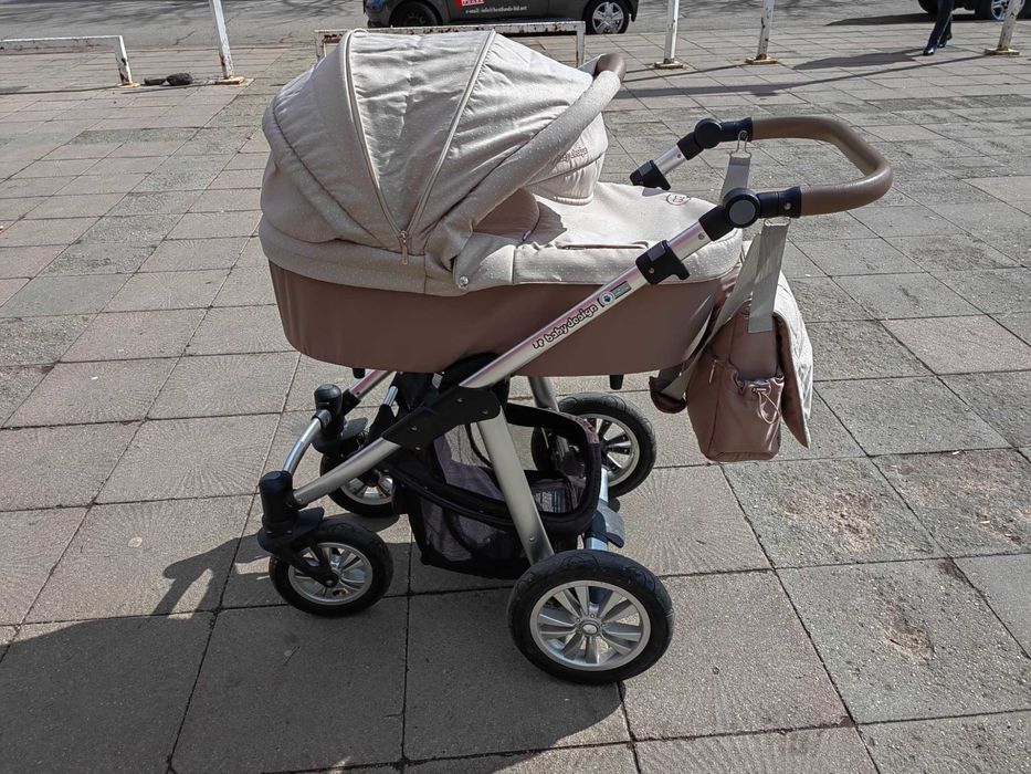 Бебешка количка 3в1 Baby design