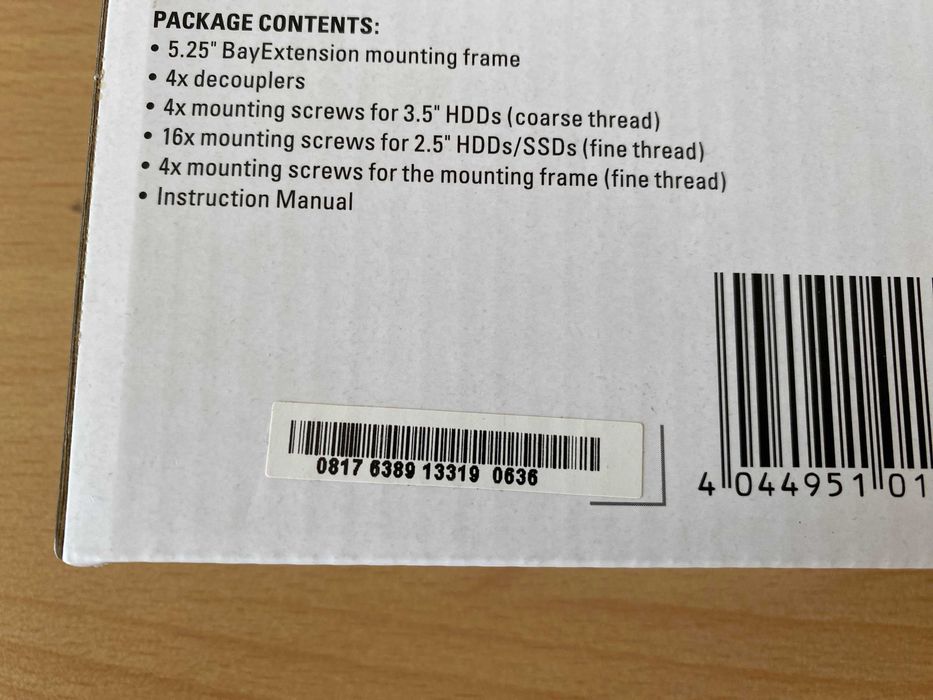 Адаптер за монтаж на 2.5 и 3.5 инчови дискове