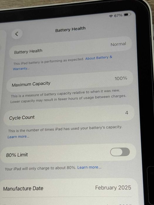 iPad 11 A16 Wi FI  128 GB