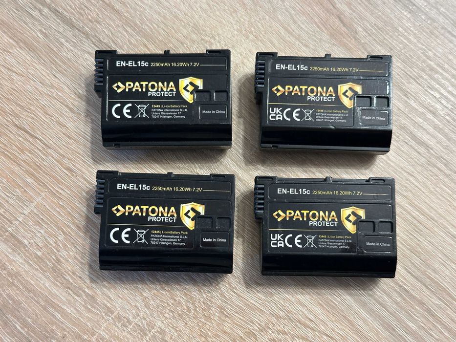 Батерия Patona Protect EN-EL15c съвместима с Nikon EN-EL15B и EN-EL15C