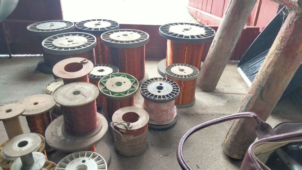 Sarma de cupru pentru bobinaj, hârtie preshpan