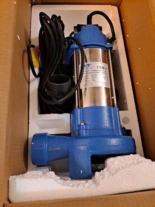 Pompa apa murdara Aquatechnica 1100W, cu tocator