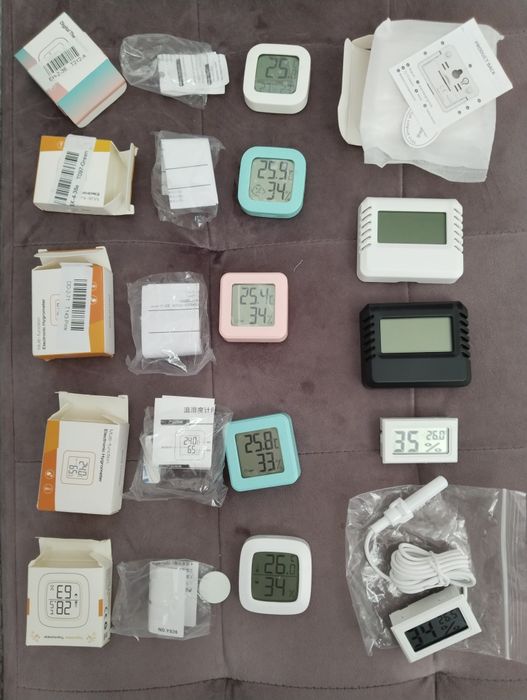 Измеритель влажности воздуха и температуры.