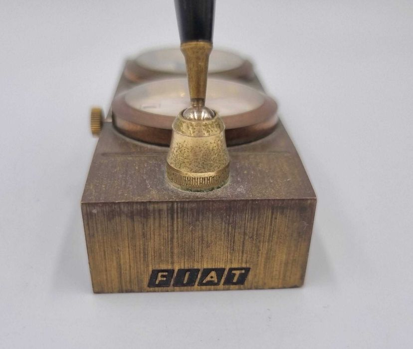 Raritate! Ceas vechi de birou cu barometru ORBITER X FIAT