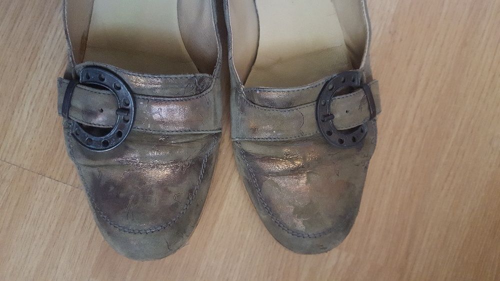 Дамски обувки естествена кожа