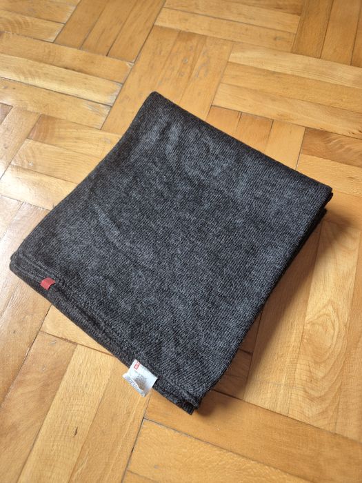 Eșarfă Iarnă Levi's Originală, Tricotată, Logo Brodat, Acrilic, Unisex