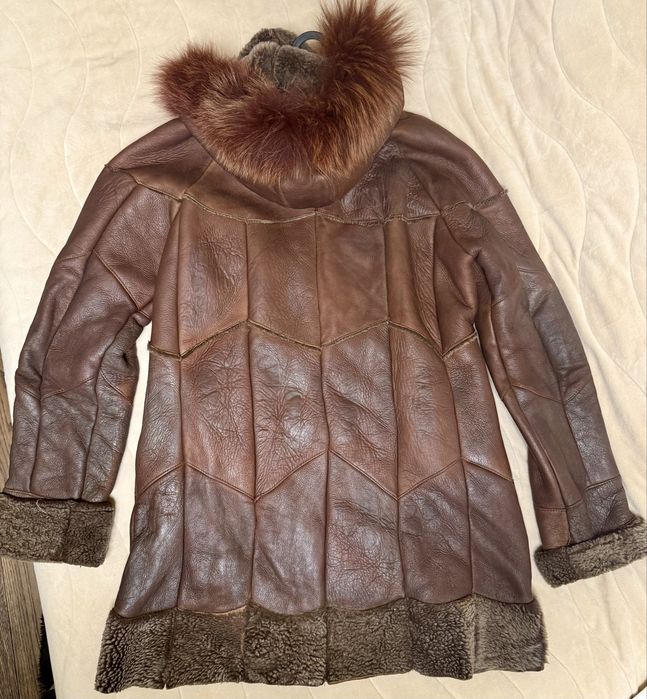 Дамски кожух естествена кожа