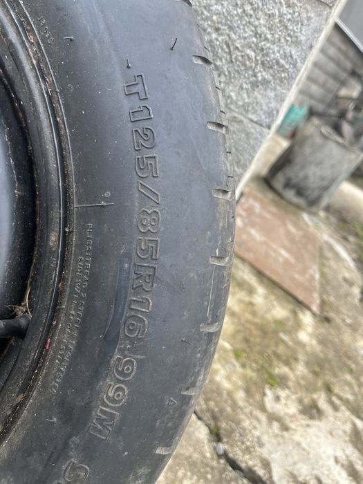 Резервна гума „патерица“ 16" за Volvo/Ford – 5x108 (Като нова!)