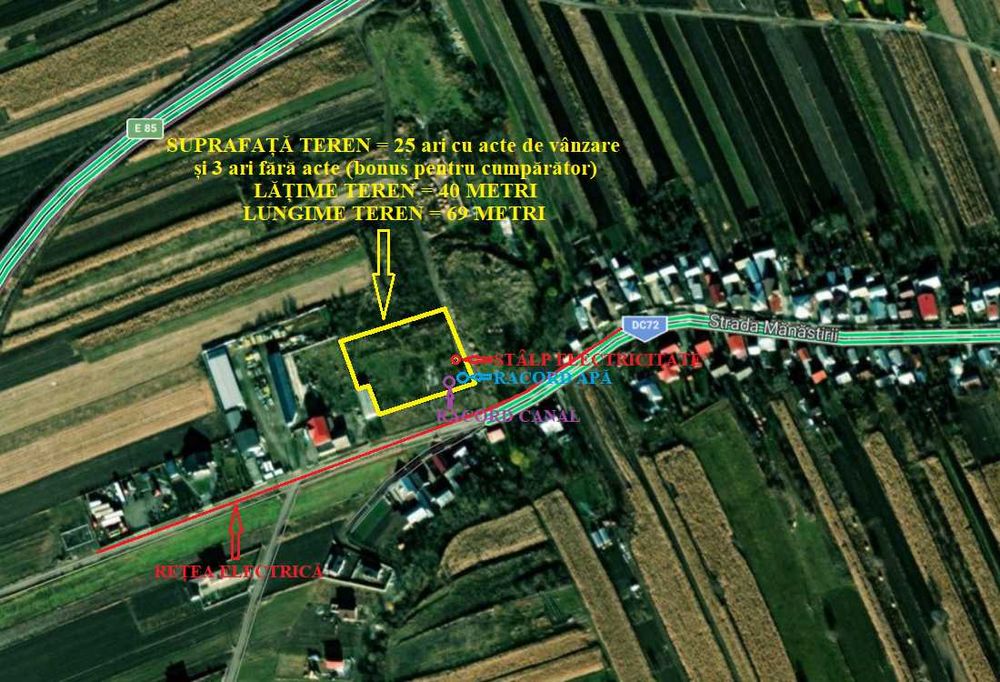 Teren de vanzare Sf. Ilie - Scheia