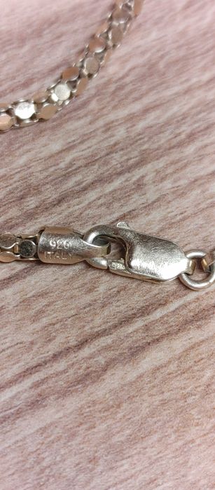 Lant argint aurit cu medalion