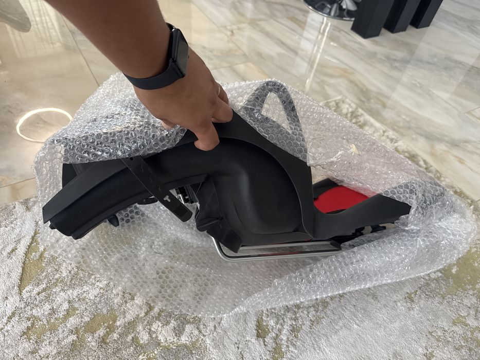 HAMAX Scaun de bicicletă pentru copii Siesta, cu suport blocabil, nou