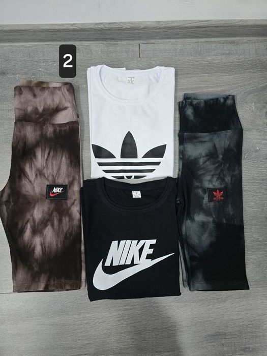 Set dama 4 piese 
Colanti scurti tetra+ tricou