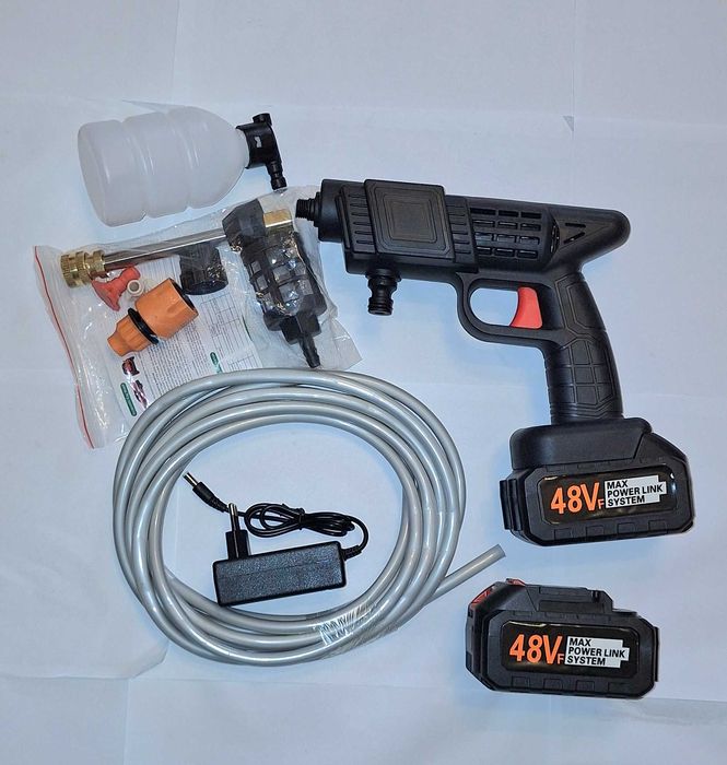 Aparat spalat cu presiune ACUMULATORI Pistol spalat stropit udat NOU