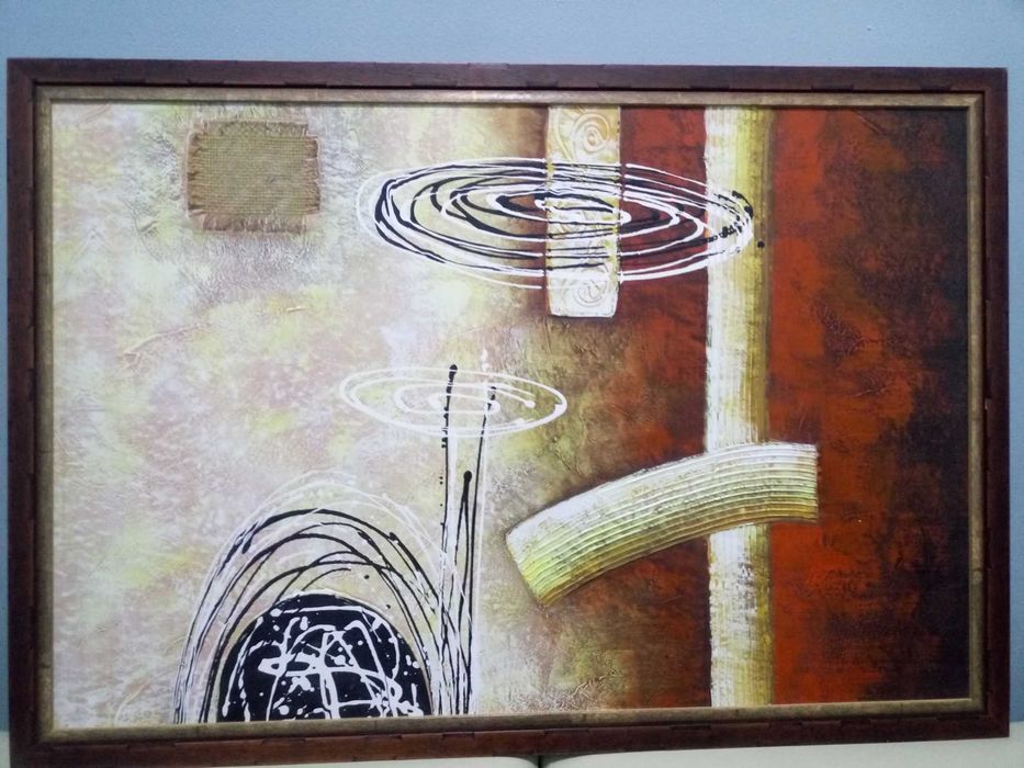 Картина обстракция- акрил.